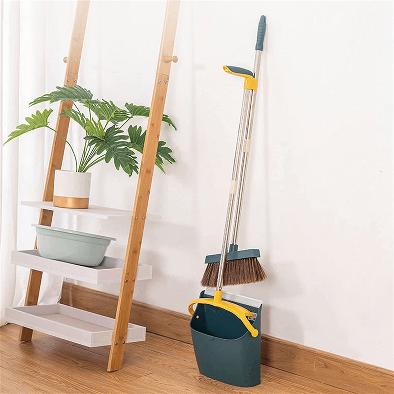 SwiftSweep Broom & Dustpan Set