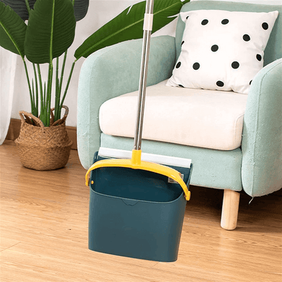SwiftSweep Broom & Dustpan Set