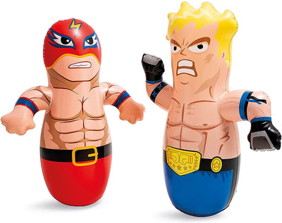 INTEX 3D Fighter Bop Bag – Inflatable Punching Fun for Kids