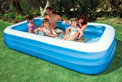 INTEX Swim Center Family Pool – White & Blue Two Size