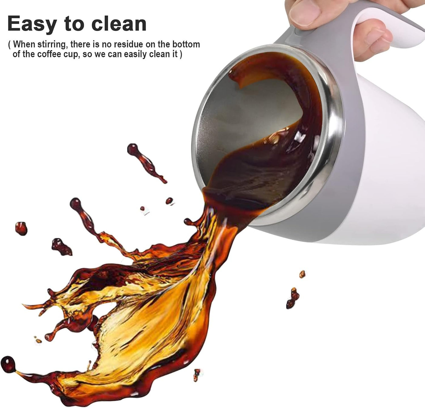 Automatic Stirring Coffee Mug