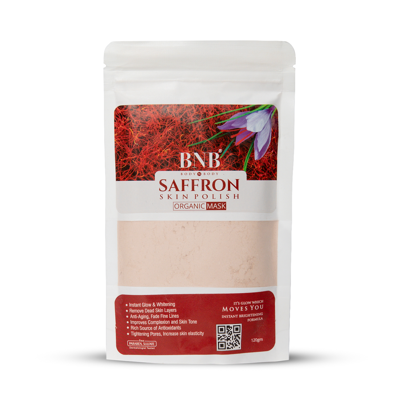 BNB Saffron Skin Polish Mask