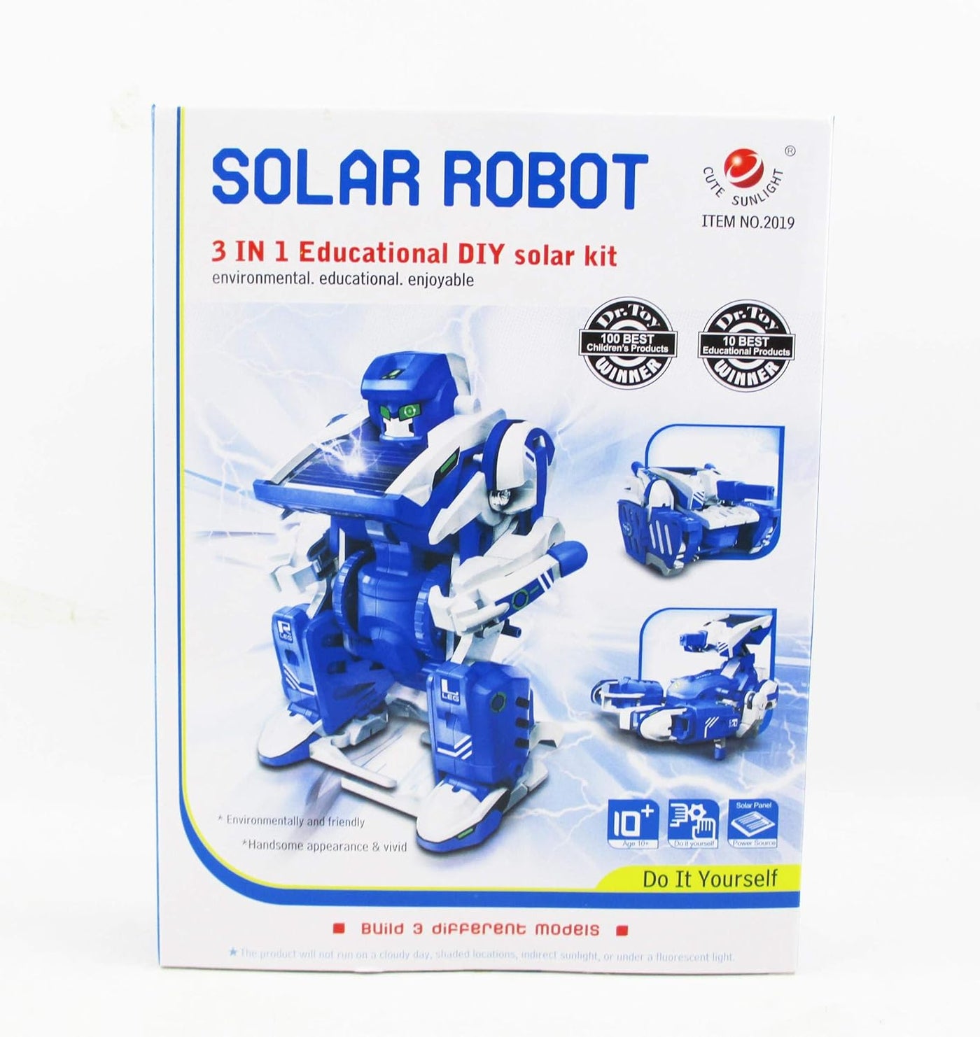 3-in-1 Solar Robot Kit