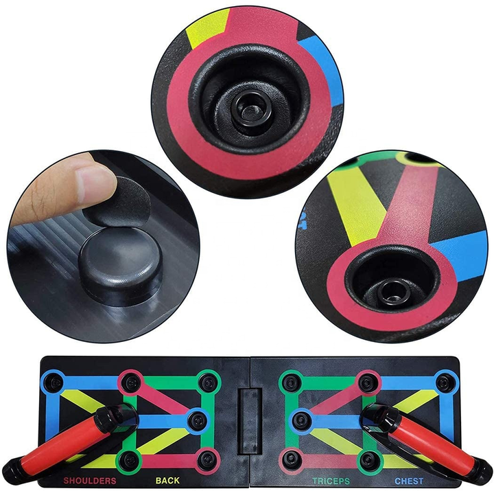 9-in-1 Push-Up Board – Full Body Home Gym Training System