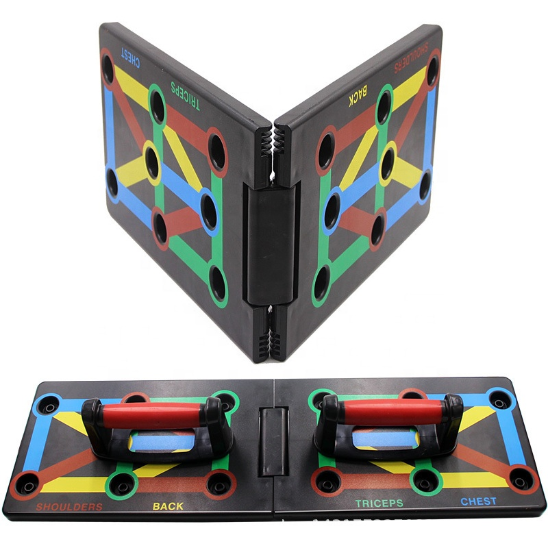 9-in-1 Push-Up Board – Full Body Home Gym Training System