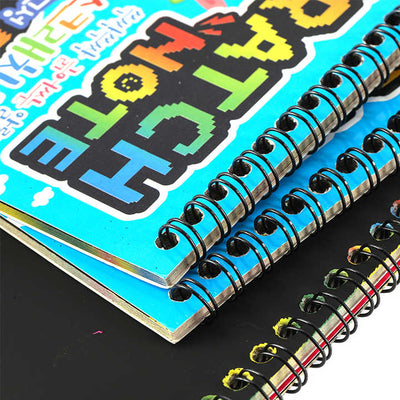 Scratch Art Notebook for Kids – Creative Drawing & Doodling Fun