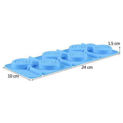 Silicone 6-Cavity Lollipop Mold