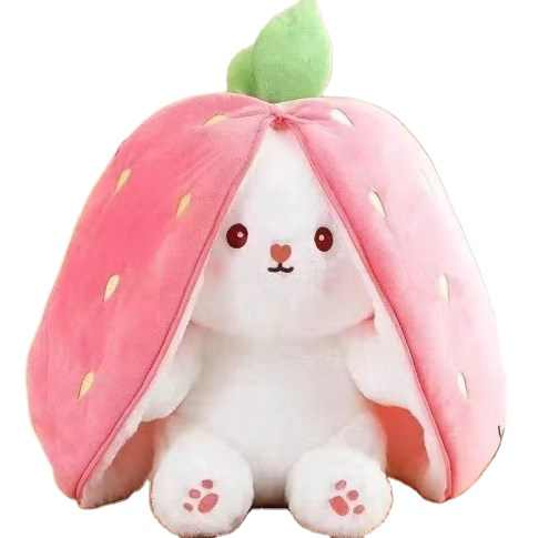 Hug-a-Hop Bunny – Strawberry Edition