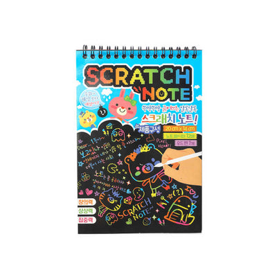 Scratch Art Notebook for Kids – Creative Drawing & Doodling Fun