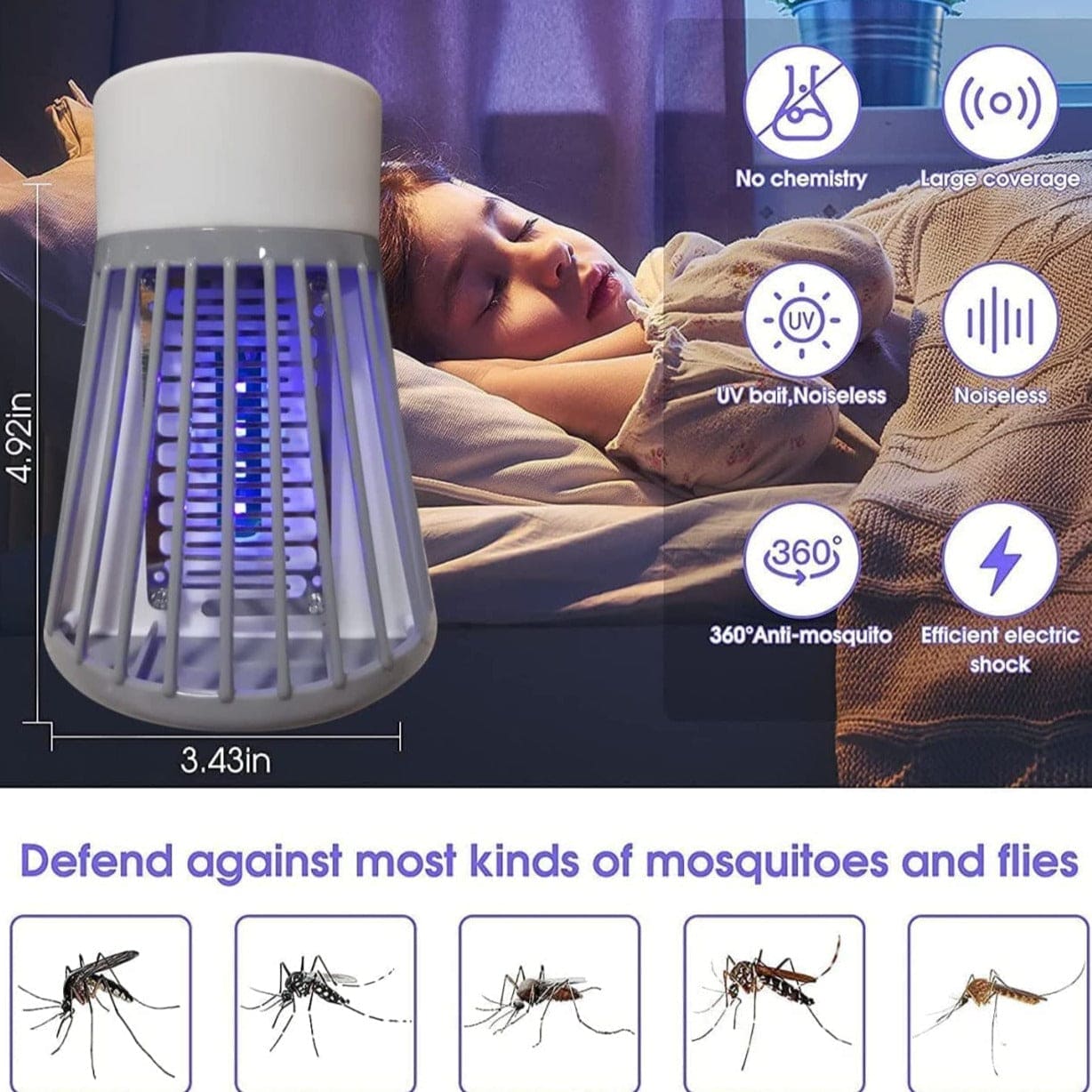 Plug in Mosquito Lamp
