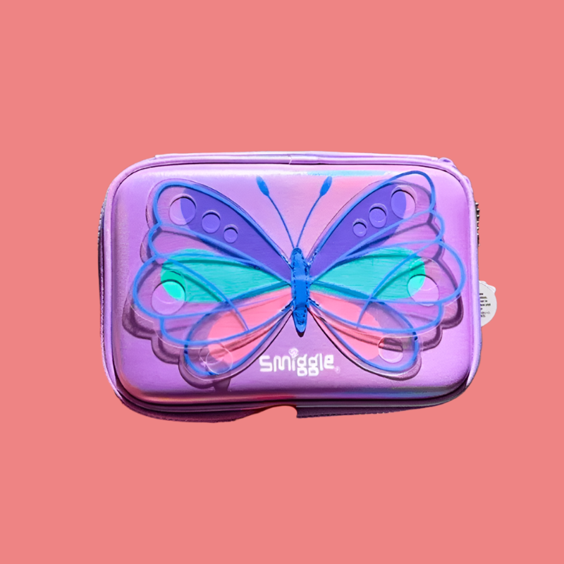Magical Wings 3D Butterfly Hardtop Pencil Case