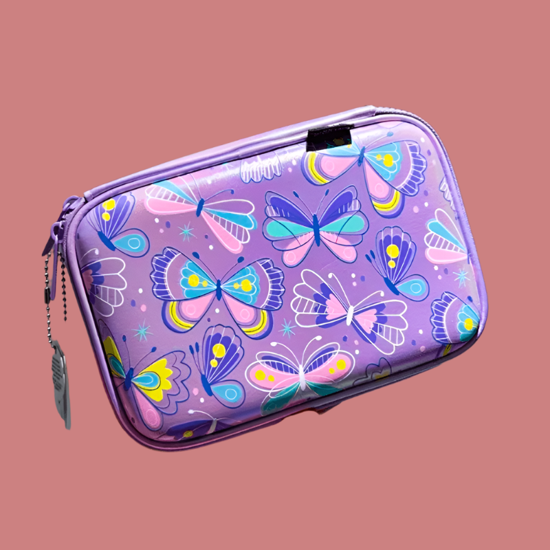 Magical Wings 3D Butterfly Hardtop Pencil Case