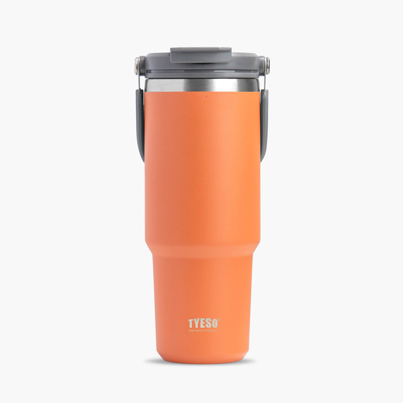 TYESO ROAM Stainless Steel Tumbler with 2-in-1 Lid and Straw