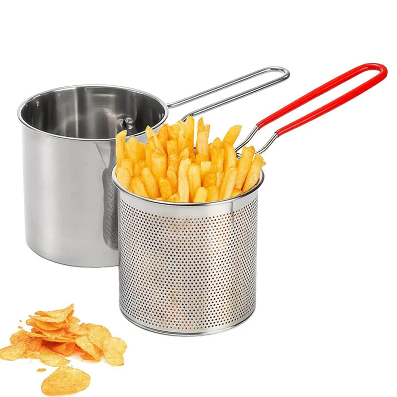 Stainless Steel Deep Fryer Pot