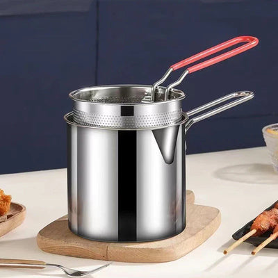 Stainless Steel Deep Fryer Pot
