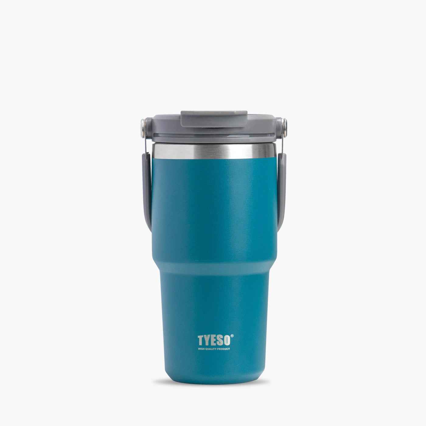 TYESO ROAM Stainless Steel Tumbler with 2-in-1 Lid and Straw