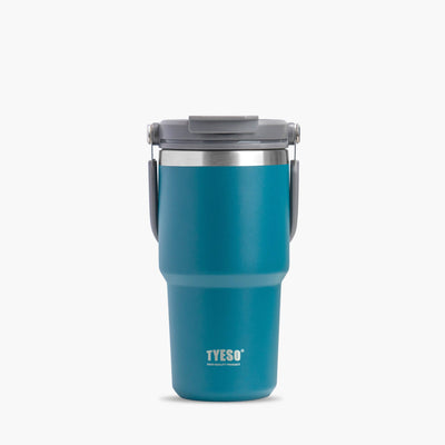 TYESO ROAM Stainless Steel Tumbler with 2-in-1 Lid and Straw