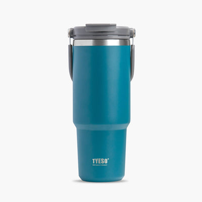 TYESO ROAM Stainless Steel Tumbler with 2-in-1 Lid and Straw
