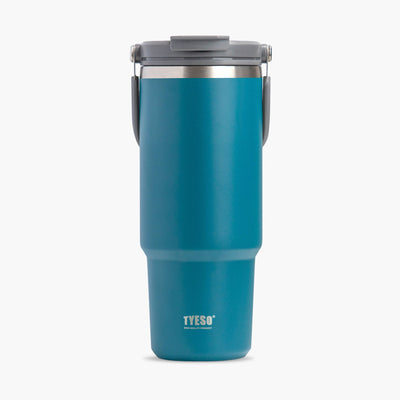TYESO ROAM Stainless Steel Tumbler with 2-in-1 Lid and Straw
