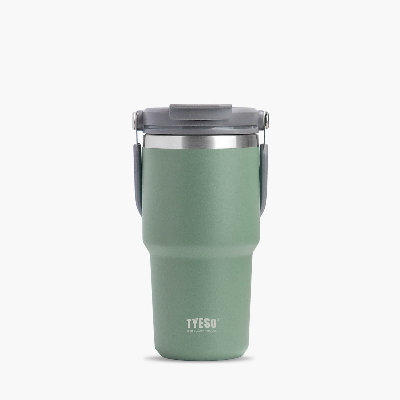 TYESO ROAM Stainless Steel Tumbler with 2-in-1 Lid and Straw