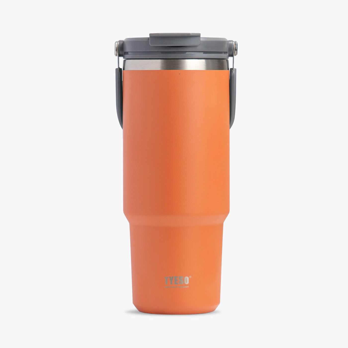 TYESO ROAM Stainless Steel Tumbler with 2-in-1 Lid and Straw