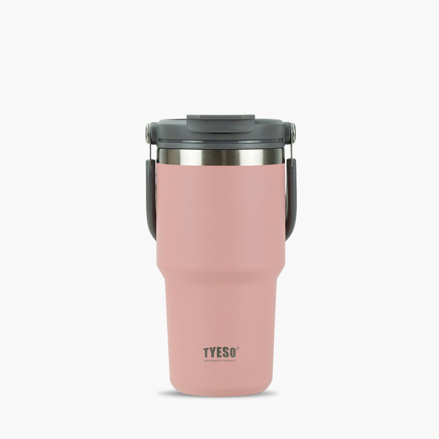 TYESO ROAM Stainless Steel Tumbler with 2-in-1 Lid and Straw