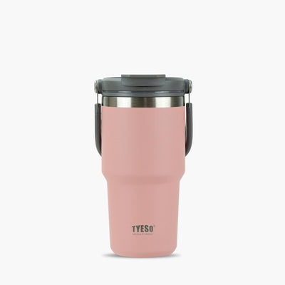 TYESO ROAM Stainless Steel Tumbler with 2-in-1 Lid and Straw
