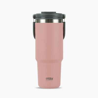 TYESO ROAM Stainless Steel Tumbler with 2-in-1 Lid and Straw