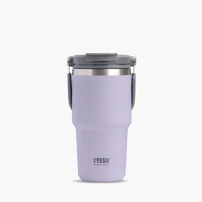 TYESO ROAM Stainless Steel Tumbler with 2-in-1 Lid and Straw