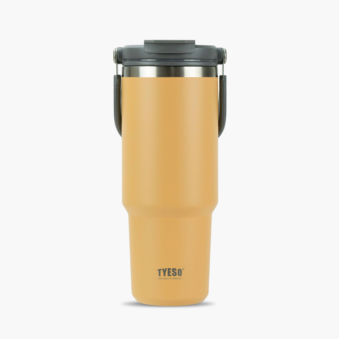 TYESO ROAM Stainless Steel Tumbler with 2-in-1 Lid and Straw