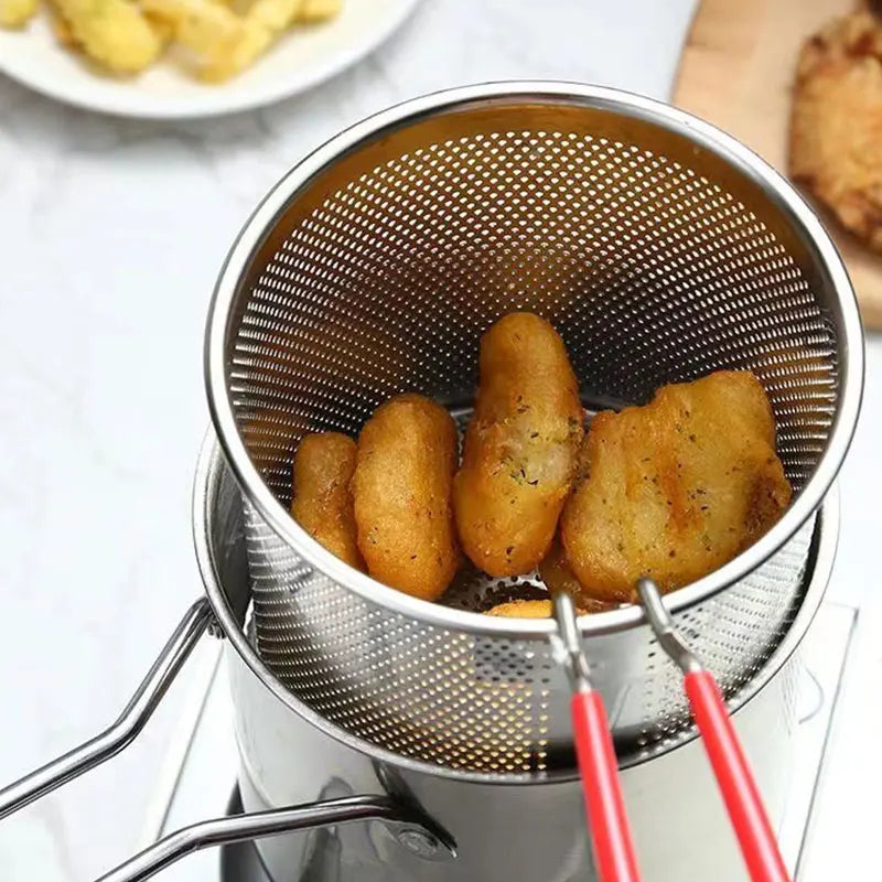 Stainless Steel Deep Fryer Pot