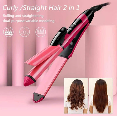2-in-1 Nova Hair Straightener & Curler