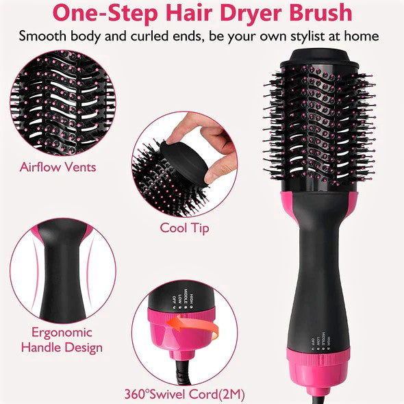 One Step 3-in-1 Electric Hot Air Brush