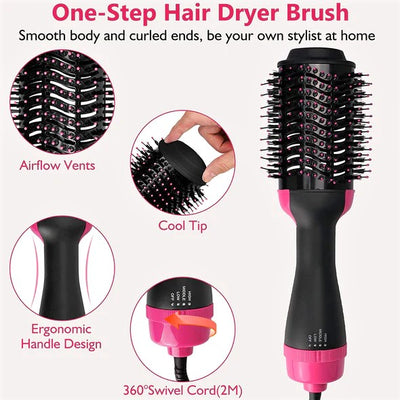 One Step 3-in-1 Electric Hot Air Brush