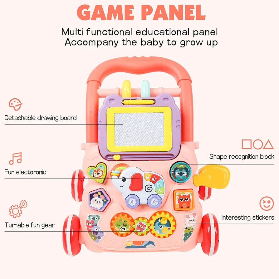 Huanger Musical Activity Walker for Kids