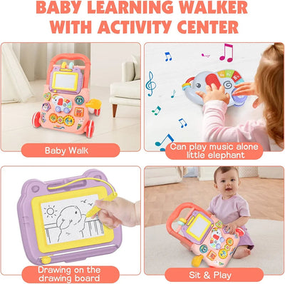 Huanger Musical Activity Walker for Kids