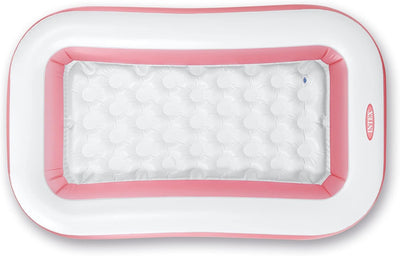 INTEX Rectangular Kiddie Pool – 65" x 39" x 10" (Pink)