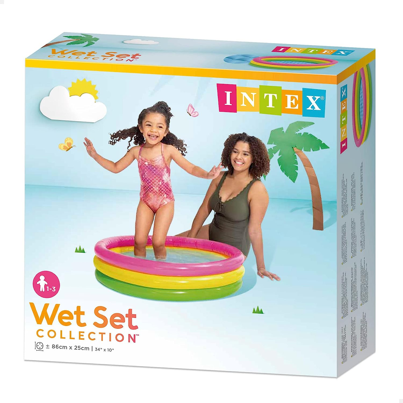 INTEX Sunset Glow Pool – 4 Sizes