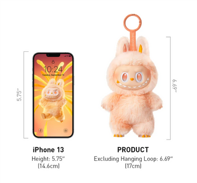 LABUBU THE MONSTERS Big into Energy Series-Vinyl Plush Pendant Blind Box