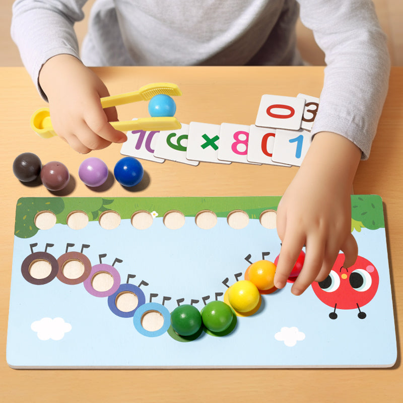 Caterpillar Science Math Early Educational Puzzle