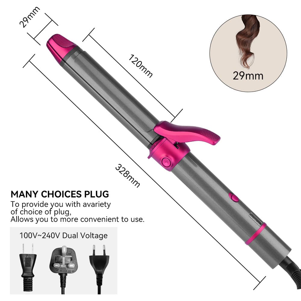 2-in-1 Nova Hair Straightener & Curler