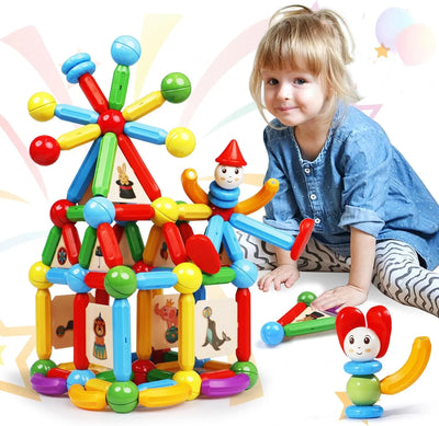 Magnetic Building Blocks Toy – 36 & 42-Piece Set