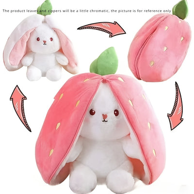 Hug-a-Hop Bunny – Strawberry Edition